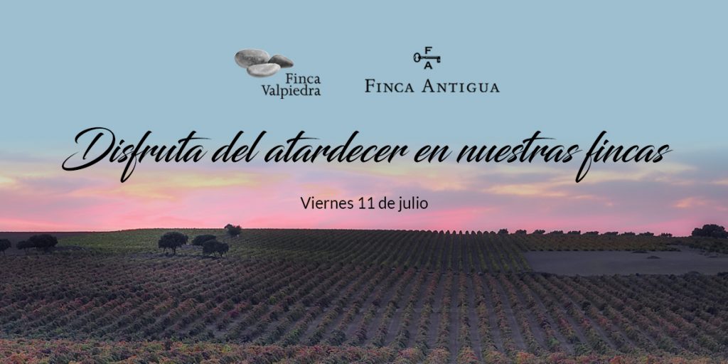 Atardecer en Finca Antigua y Finca Valpiedra