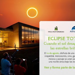 12 AGOSTO – Eclipse en Finca Montepedroso: forma parte de la historia